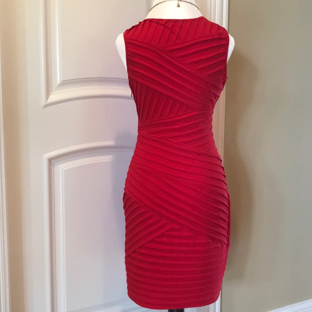 Calvin Klein Red Dress - Picture 3 of 5